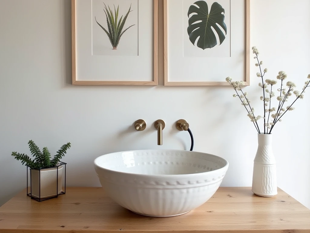 Minimal interior with soft morning light